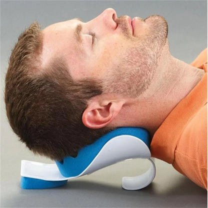 Neck Pillow Shoulder Stretcher Relaxer Cervical Chiropractic Traction Device Pillows Pain Relief Cervical Spine Massage Pillow
