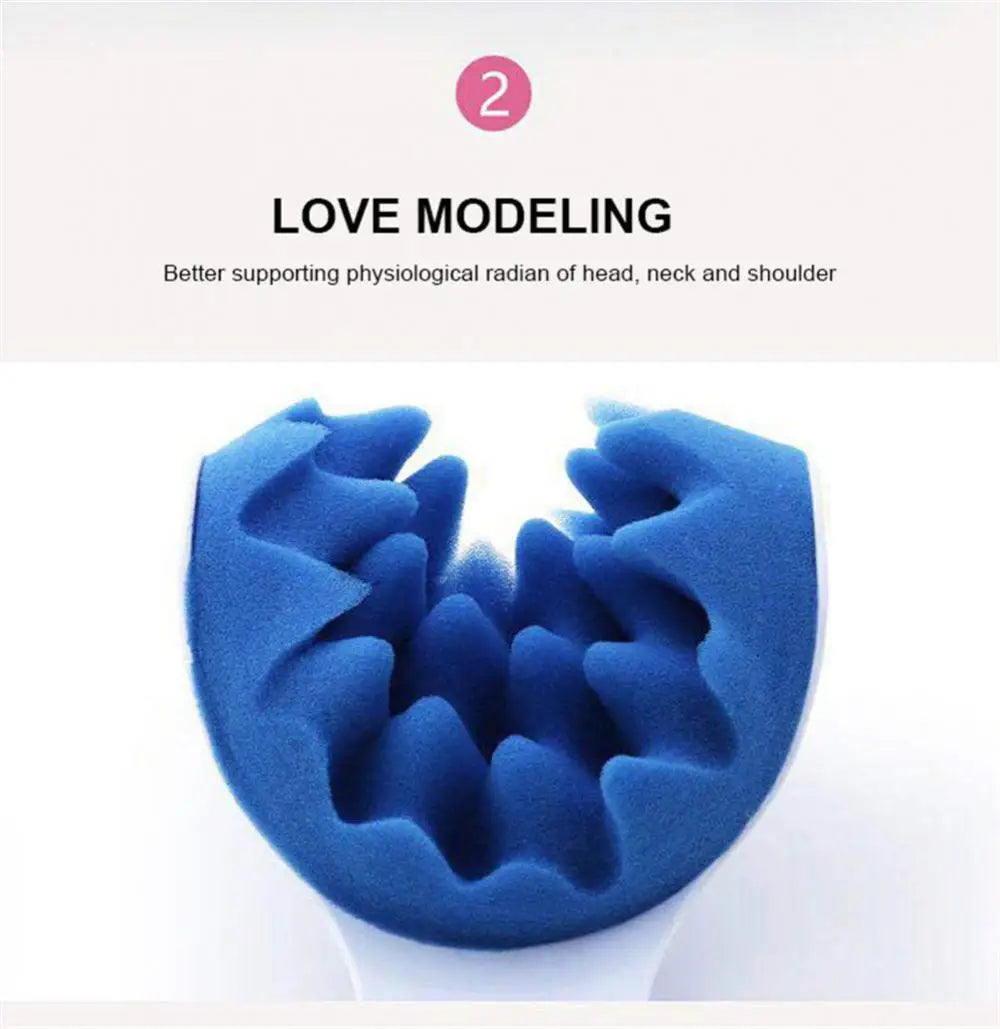 Neck Pillow Shoulder Stretcher Relaxer Cervical Chiropractic Traction Device Pillows Pain Relief Cervical Spine Massage Pillow