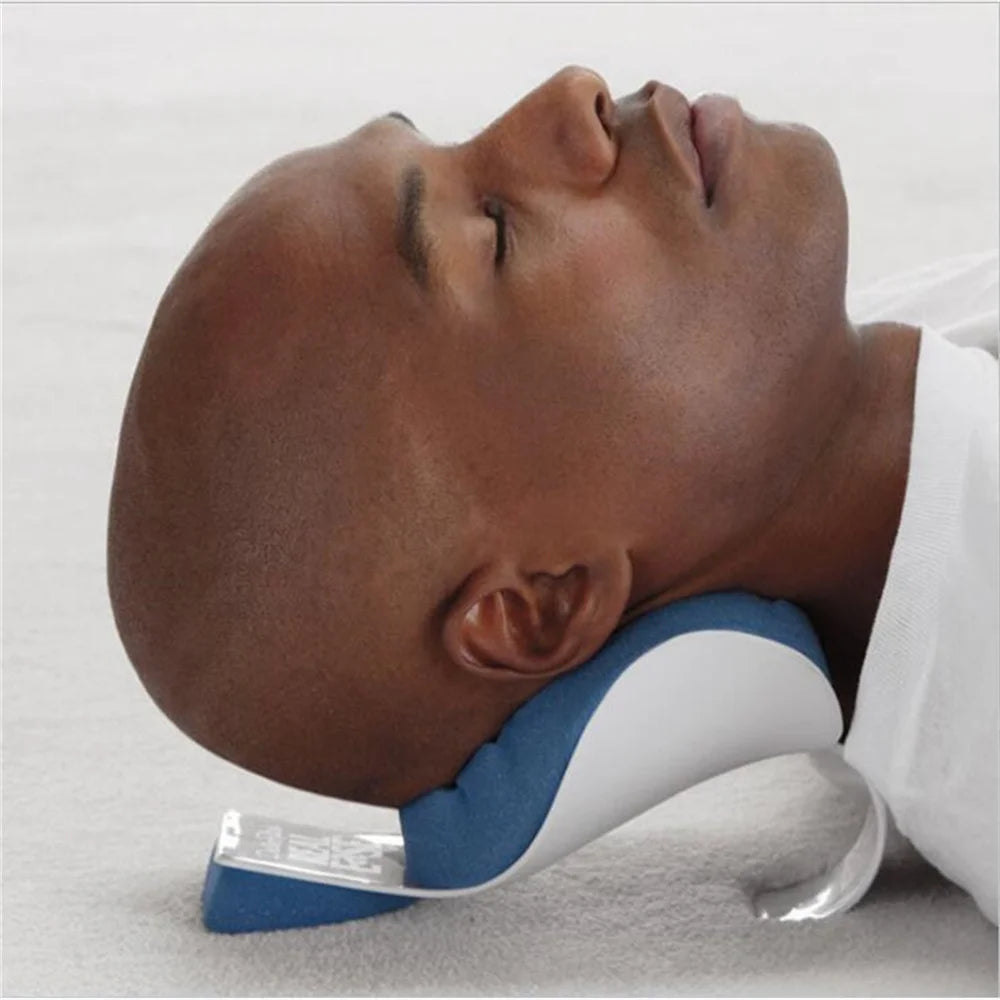 Neck Pillow Shoulder Stretcher Relaxer Cervical Chiropractic Traction Device Pillows Pain Relief Cervical Spine Massage Pillow